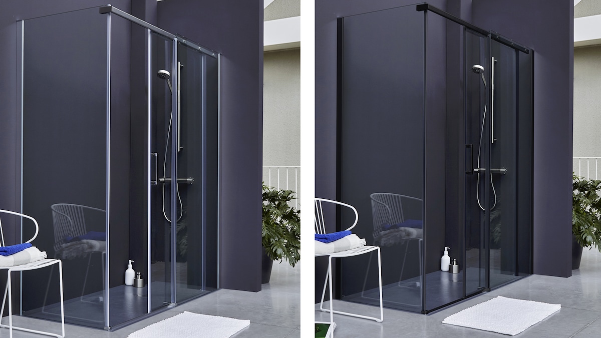 Accessoire de salle de bains en aluminium ensemble de douche avec