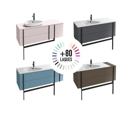 + 80 couleurs de laque et 4 mélaminés au choix