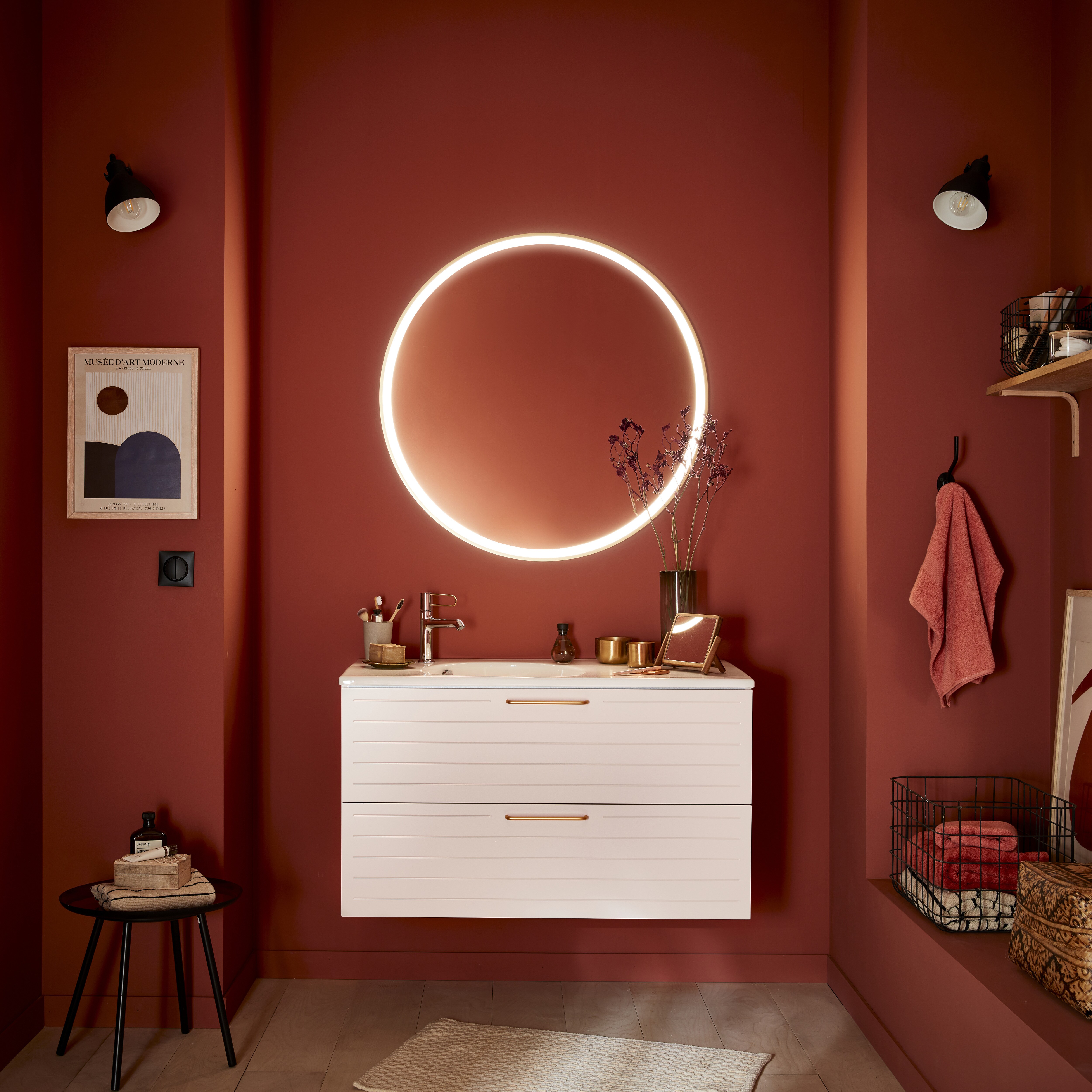 Donnez un côté plus chaleureux à votre pièce avec des couleurs chaudes
