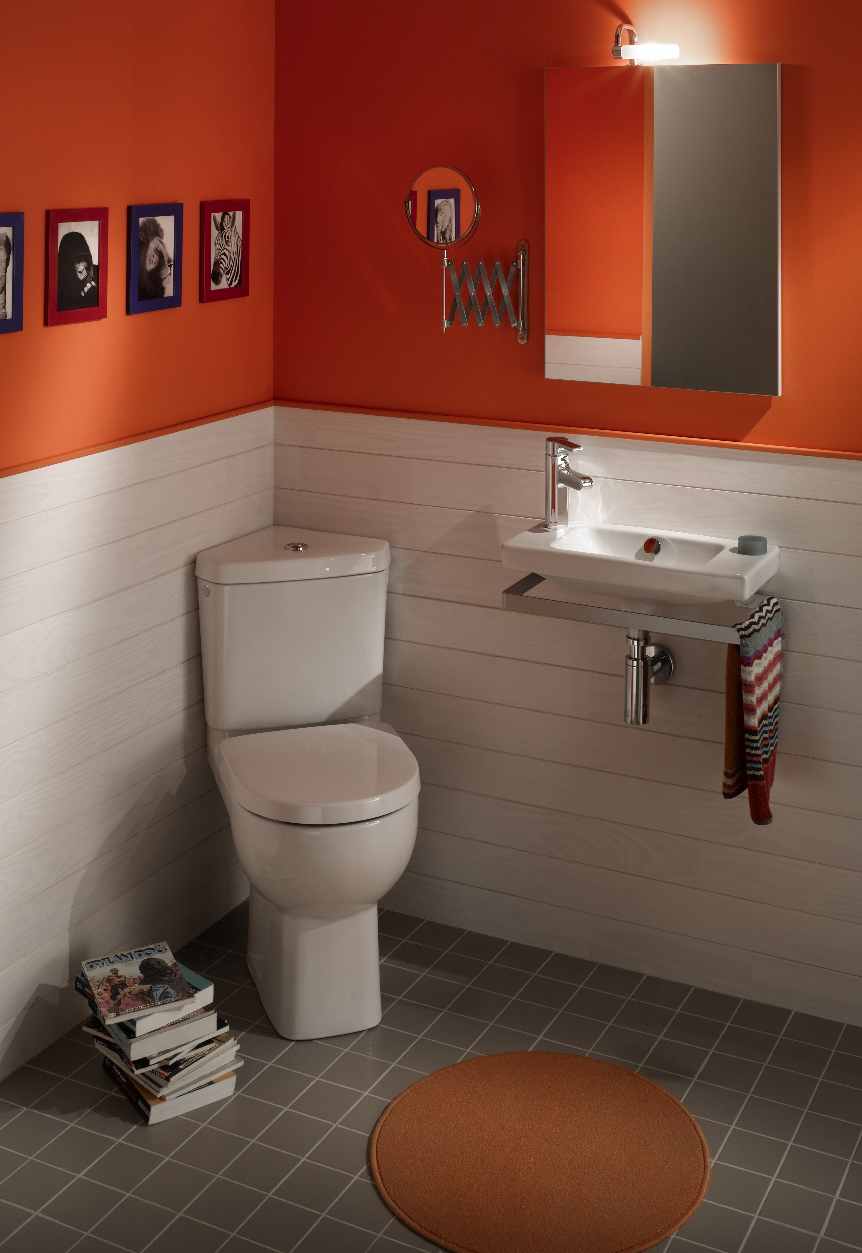 WC d'angle - Collection ODEONUP
